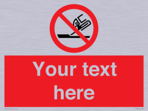 Custom prohibition Do not use for face grinding